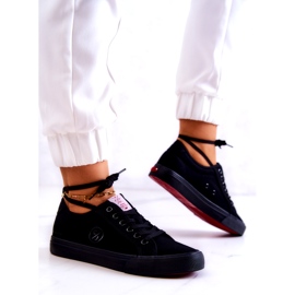 Sneakers materiale da donna Cross Jeans JJ2R4049C NERO 2