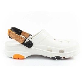 Infradito Crocs Classic 206340-94S, bianche bianco 2
