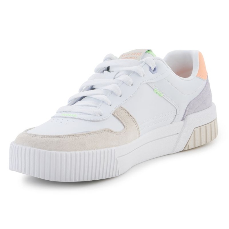 Scarpe Skechers Jade - Tipo elegante 185092-WMLT bianca 2