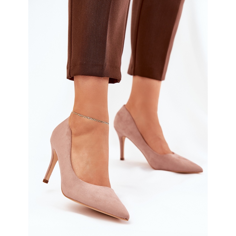 Teli in pelle scamosciata ecologica kaki beige 2
