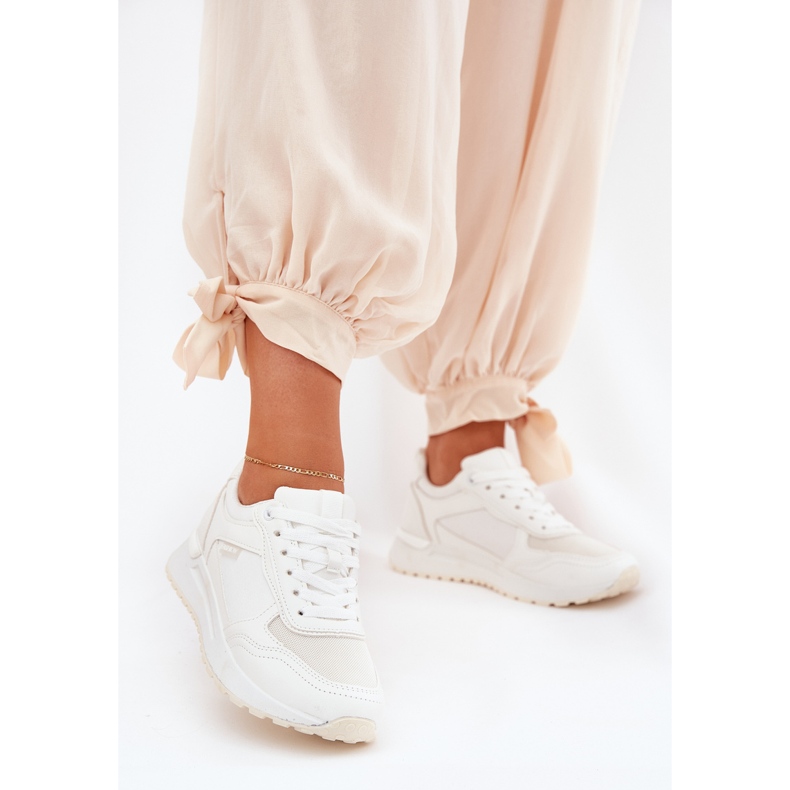 Scarpe sportive da donna bianche bianca 2
