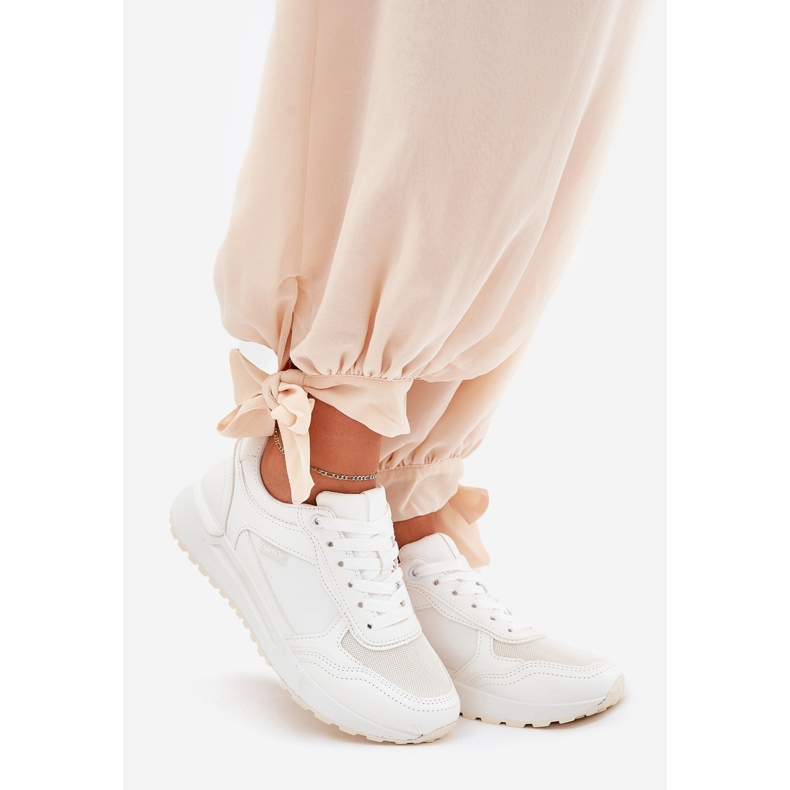 Scarpe sportive da donna bianche bianca 1