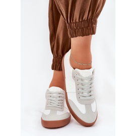 Sneaker femminile Big Star RR274371 Grigio bianco bianca 2