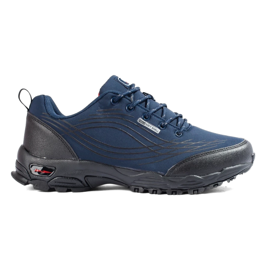 Scarpe da trekking softshell da uomo DK blu 2