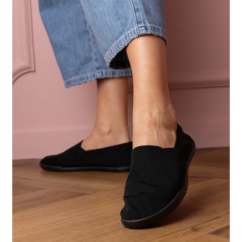 Black Women's Slip -Up Sneaker nero 1