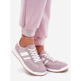 Evento Sneaker da donna con Eco Suede Purple viola 1
