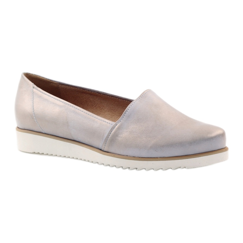Scarpe da donna Badura beige e oro d'oro 1