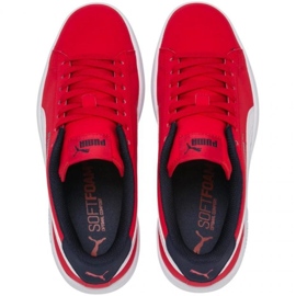 Scarpe Puma Smash v2 Buck High Risk 365182 07 rosso 1