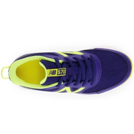 Scarpe New Balance YK570BY3 blu 2