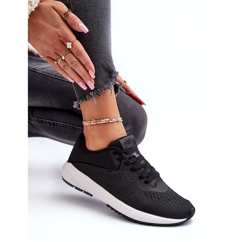 Scarpe Sportive da Donna 4F 4FRSS24FSPOF056 Nere nero 5
