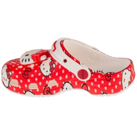 Crocs classico Hello Kitty Red Clog K 210576-90H Flip-Flops rosso 1