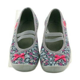 Ciabatte per ragazze prato Befado 116x227 rosa grigio 4