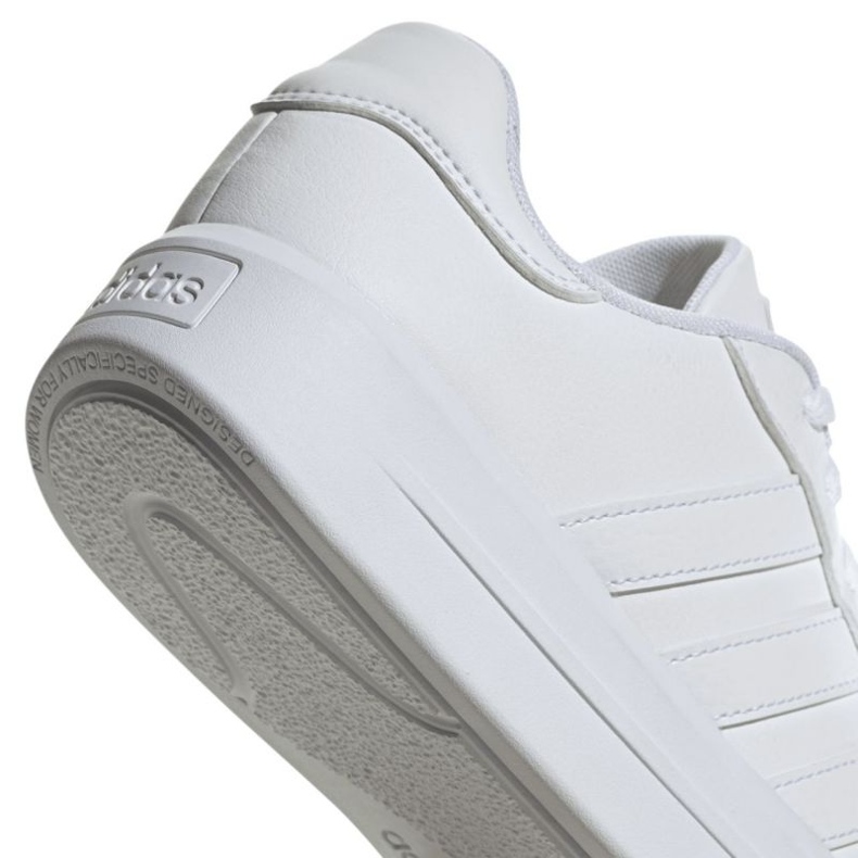 Scarpe Adidas Court Platform GV9000 bianco 4