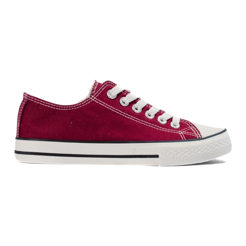 Sneakers bordeaux da donna Shelovet rosso 2
