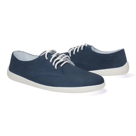 Pollonus in pelle femminile Pollonus a piedi nudi 5-1288-026 blu navy Samuel 1