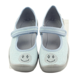Ciabatte ballerine Befado 114y289 Emoticon blu 4