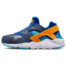 Scarpe sportive femminili Nike Air Huarache Run 654275 422 blu 2