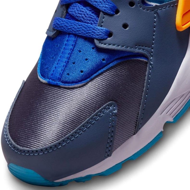 Scarpe sportive femminili Nike Air Huarache Run 654275 422 blu 5