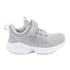 Sneakers Vico grigio chiaro traforate da bambino 2