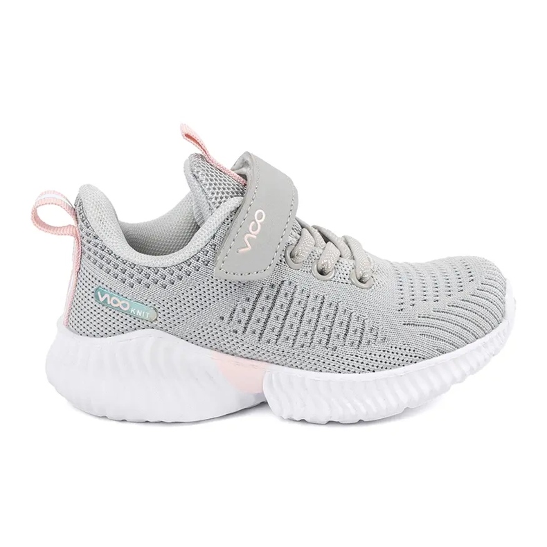 Sneakers Vico grigio chiaro traforate da bambino 2