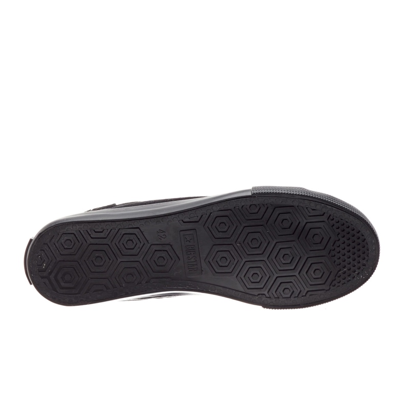 Big Star Scarpe da uomo ad alta stella ff174550 sneaker nere 2