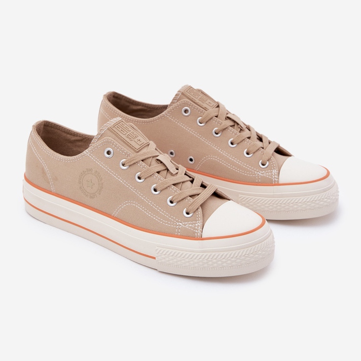 Big Star Sneaker maschili sulla piattaforma beige della grande stella RR174323 1