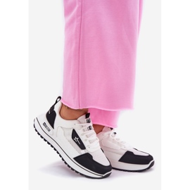 Scarpe sportive femminili sulla piattaforma Big Star RR274A223 Sistema Hi-Poly Sistema bianco e nero 1