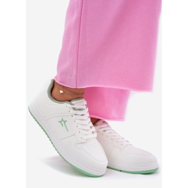 Sneaker da donna Big Star RR274A246 Sistema Hi-Poly White System bianca 1