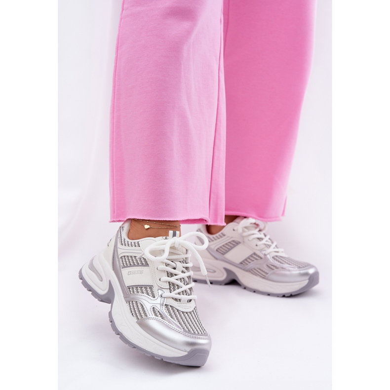 Sneaker femminile Big Star RR274A195 White bianco 2
