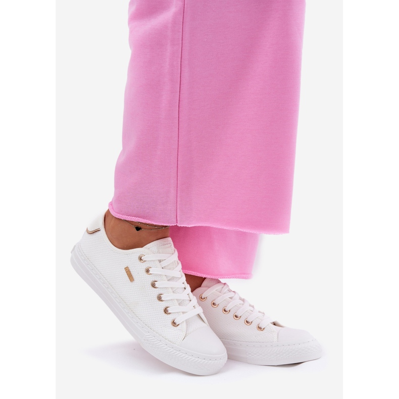 Sneaker materiale da donna Big Star RR274766 White bianco 1