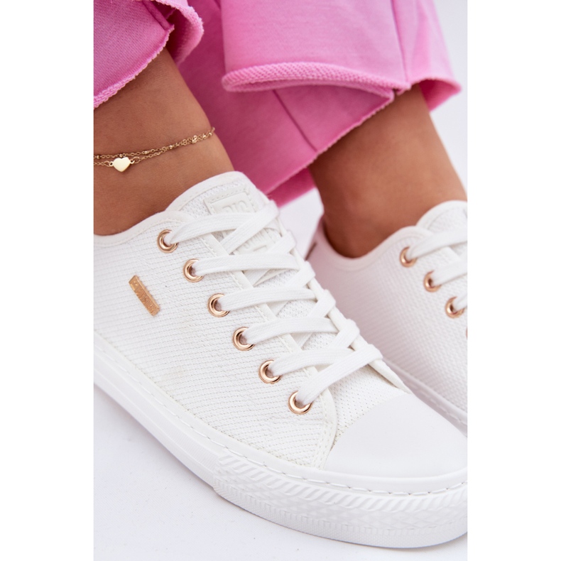 Sneaker materiale da donna Big Star RR274766 White bianco 2