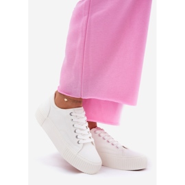 Sneaker materiale da donna Big Star RR274405 White bianco 1
