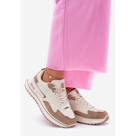 Sneakers femminile Big Star RR274A216 Sistema beige hi-poolish 1