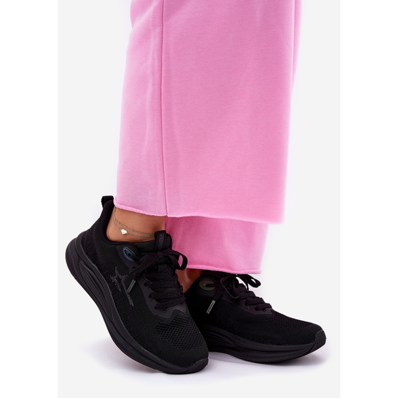 Sneaker Sports Scarpe da donna Big Star RR274A144 Sistema hi-poolish Black System nero 1