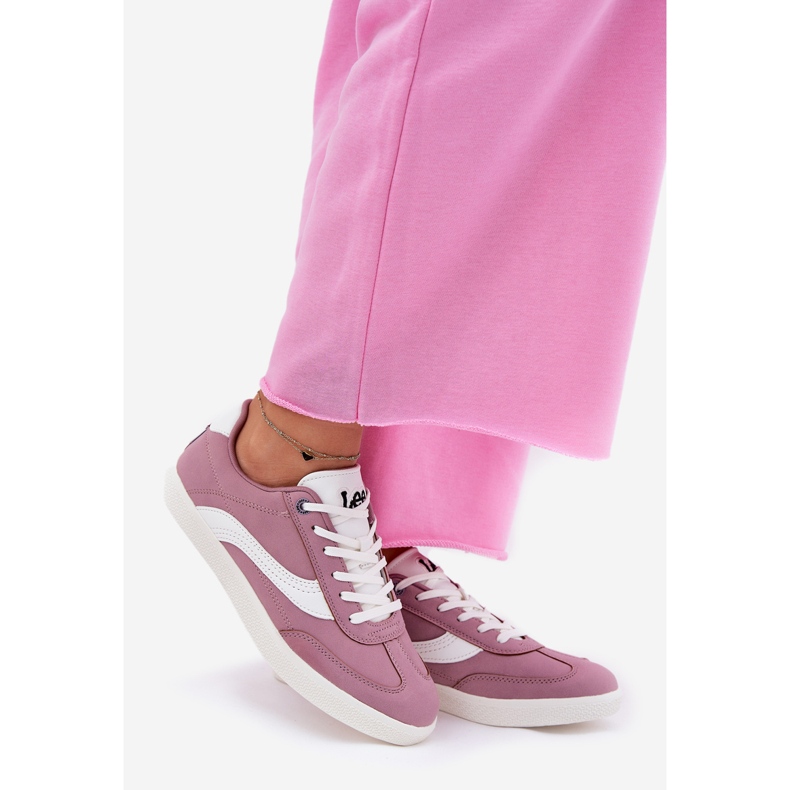 Sneaker da donna Lee Lian Women Low 50251005.72 g Purple viola 1