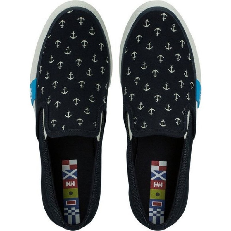 Sneaker femminili Helly Hansen Copenhagen Slip-on 11485 597 blu 5