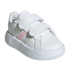 Adidas Grand Court 2.0 bambini bambini IH4884 scarpe bianco 1