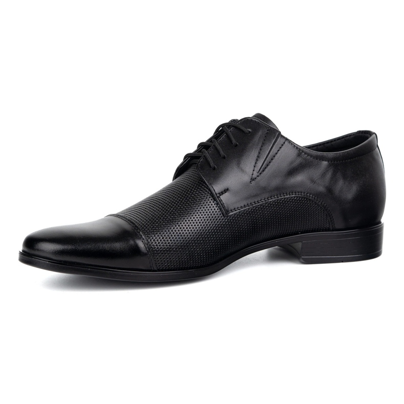 Olivier Eleganti scarpe da uomo in pelle 288t2 nero 1