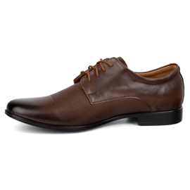 Olivier Eleganti scarpe da uomo 271t2 marrone 1
