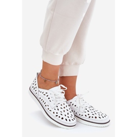 S.Barski Scarpe in pelle da donna S. Barski LR51-610 BIANCO 1