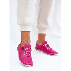 Scarpe da donna realizzate con artiker in pelle naturale 54C0830 rosa 2