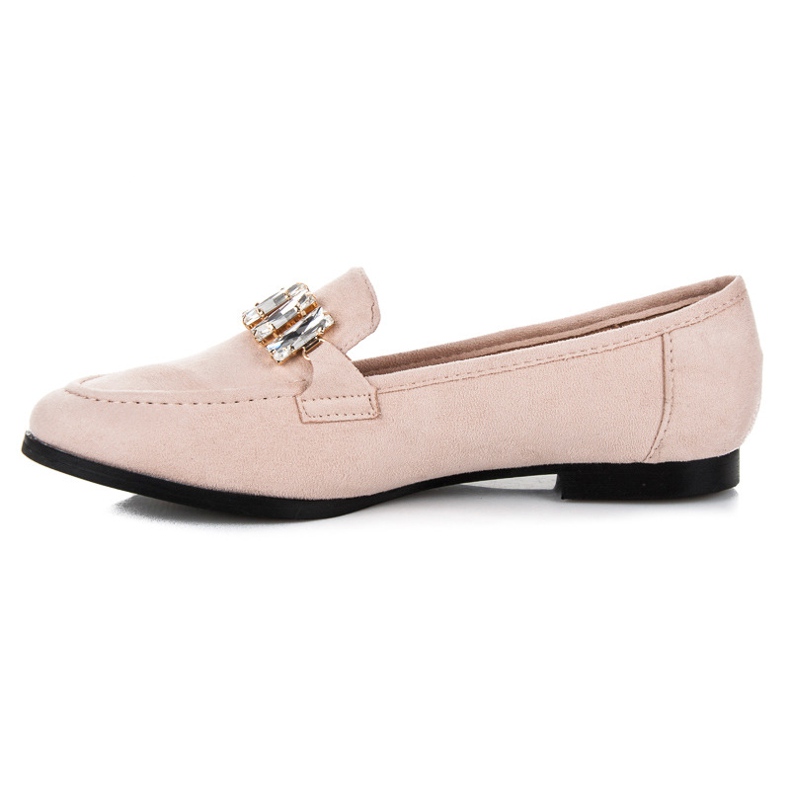 Vices Scarpe in camoscio con ornamento marrone 1