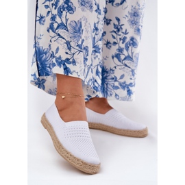 Espadrille da donna con Vinceza Braid 13624 White bianca 2
