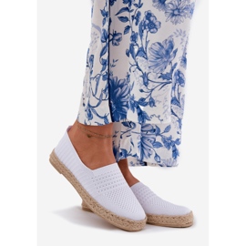 Espadrille da donna con Vinceza Braid 13624 White bianca 1