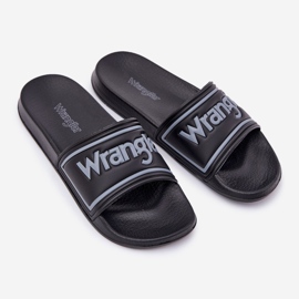 Wrangler Averell Slider Men Low 20251042.25y Slifori maschili neri nero 1