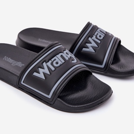 Wrangler Averell Slider Men Low 20251042.25y Slifori maschili neri nero 2