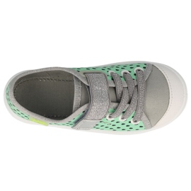 Scarpe da ginnastica per bambini Befado 251X189 verde-grigio 2