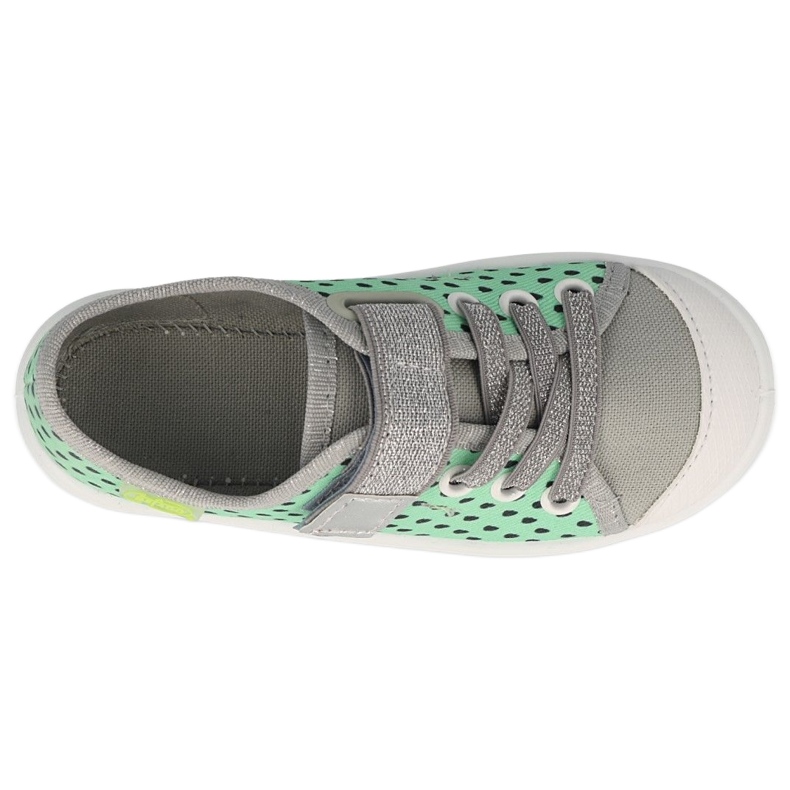 Scarpe da ginnastica per bambini Befado 251X189 verde-grigio 2
