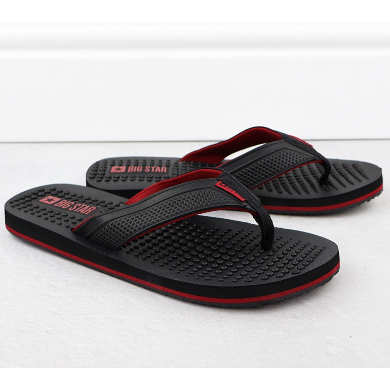 Flops's Flip Flip Fakirki Black Big Star nero 1