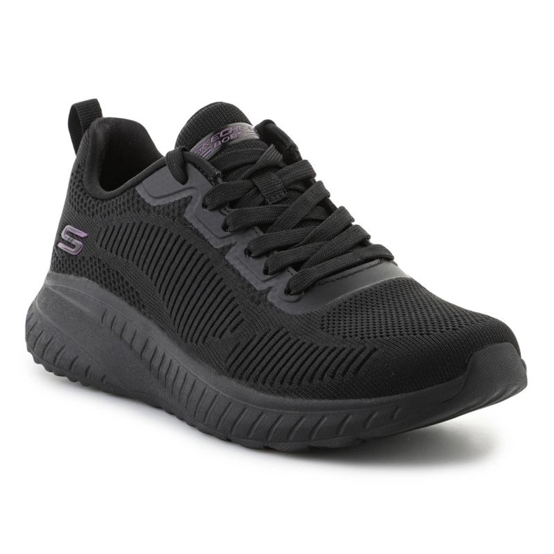 Skechers Schechers Bobs Squad Chaos Face Off 117209 BBK Scarpe nero 1